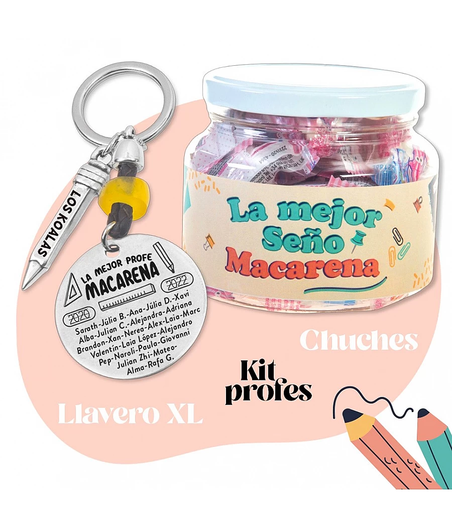 Botes de chuches personalizados para cumpleaños y más