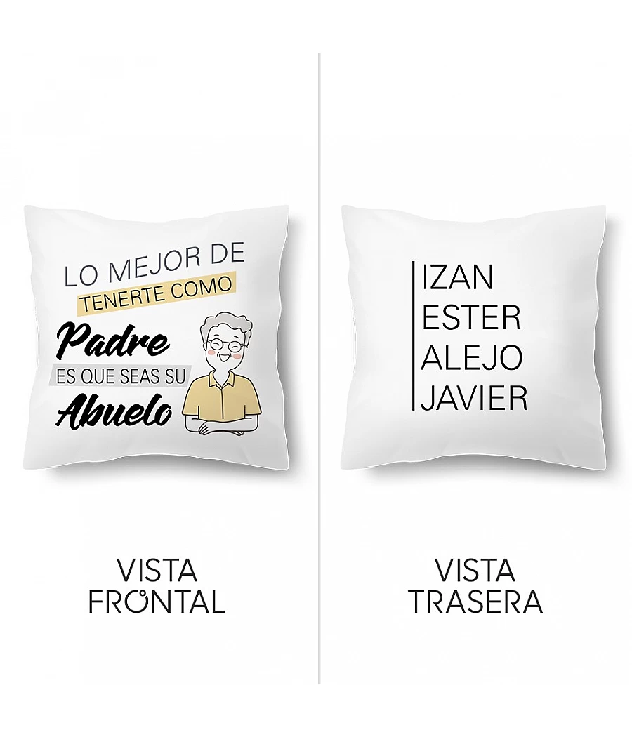 Cojín personalizado con...