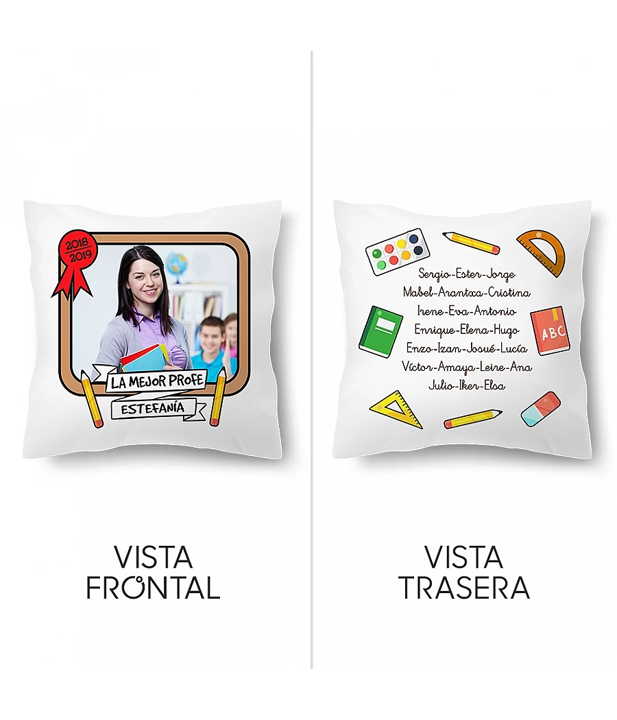 Cojín personalizado con...