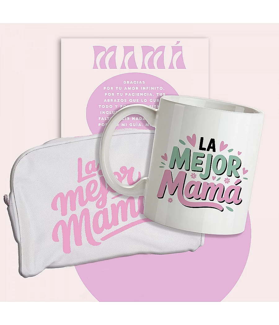 Kit mamá taza y neceser