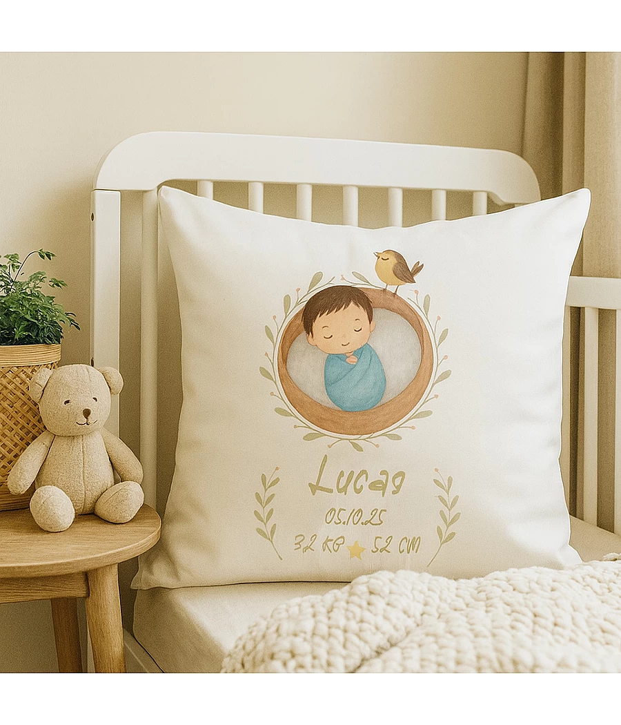Cojín personalizado...