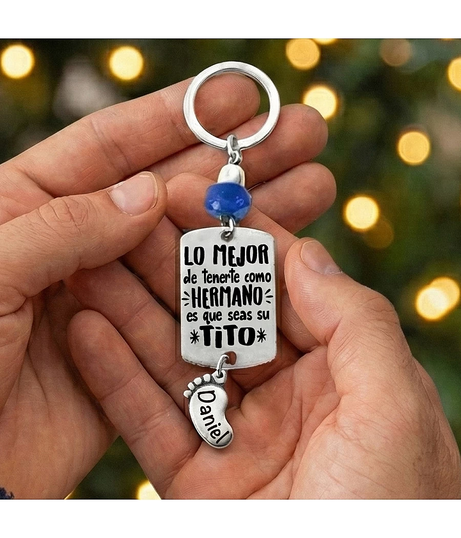Llavero personalizado con...