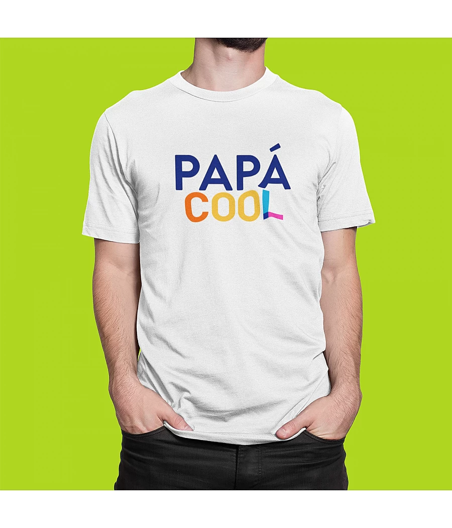 Camiseta personalizada con nombres Papá Cool