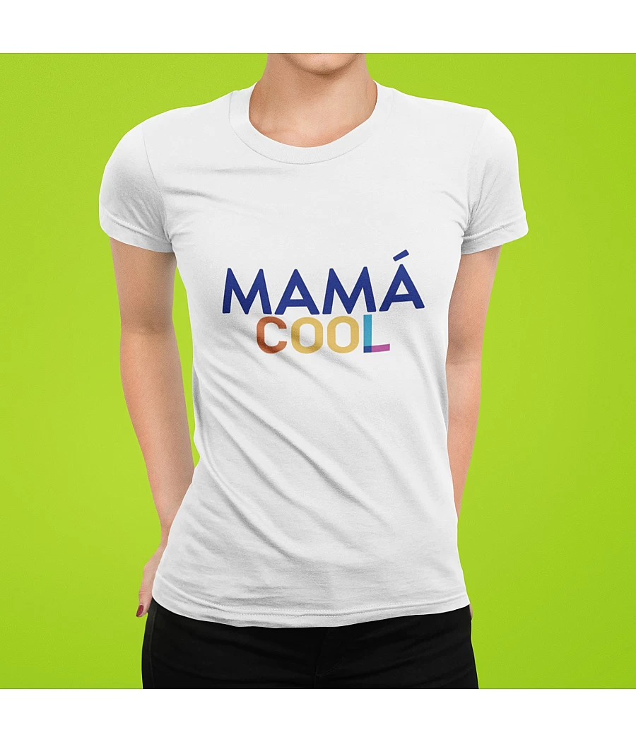 Camiseta personalizada con nombres Mamá Cool